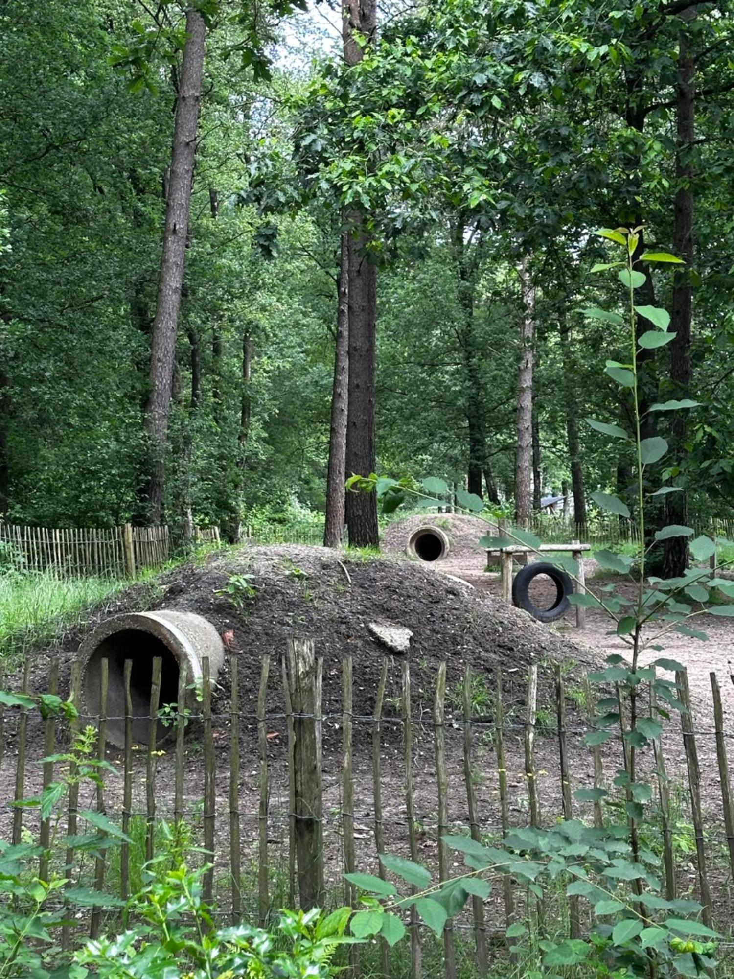 Dubbele Chalet Op Recreatiepark Topparken Op De Veluwe In Beekbergen Met Grote Vrije Tuin En Eigen Parkeerplaats Kültér fotó